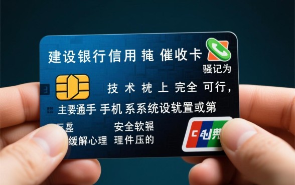 建设银行信用卡催收怎么标记