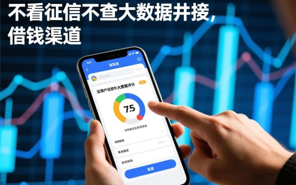不看征信不查大数据的借钱渠道是真的吗