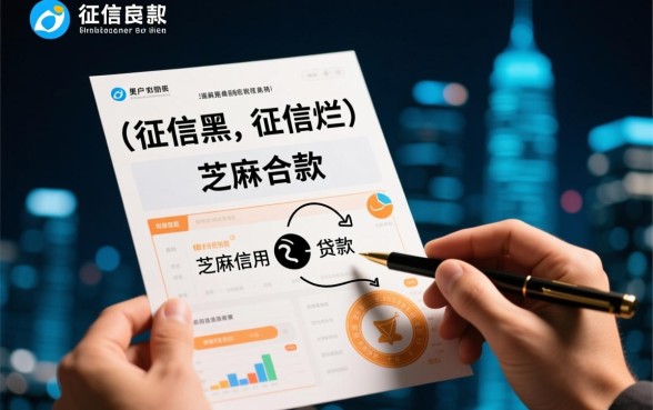 征信黑了能用芝麻信用贷款吗,芝麻分多少能下款? 征信黑了能用芝麻信用贷款吗