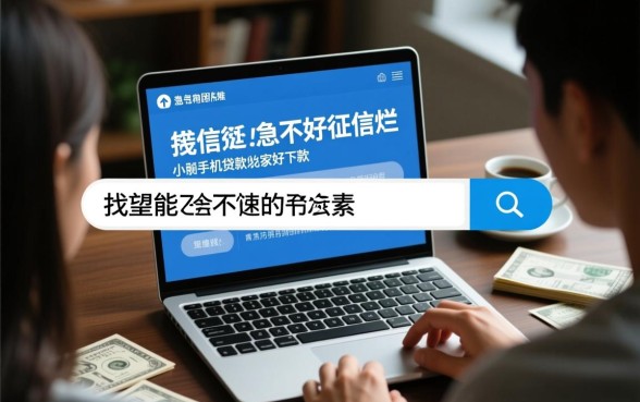 征信不好小额贷款哪家好