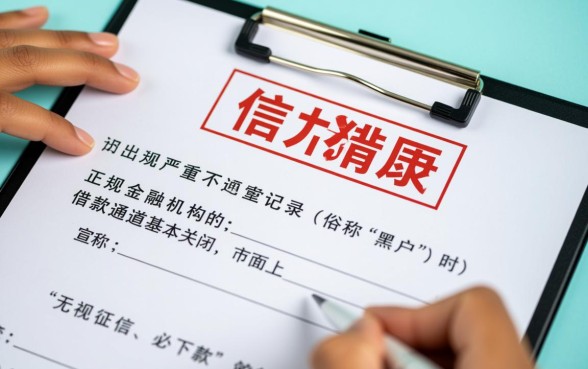 征信黑征信不好怎么借钱