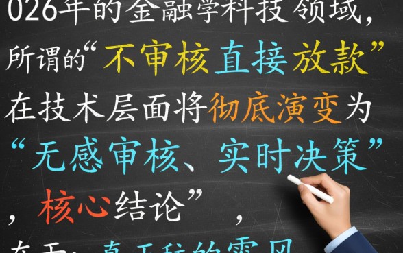 不审核直接放款的平台2026年会怎样呢