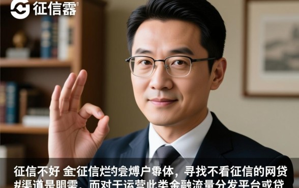 征信不好有网贷不看征信的吗