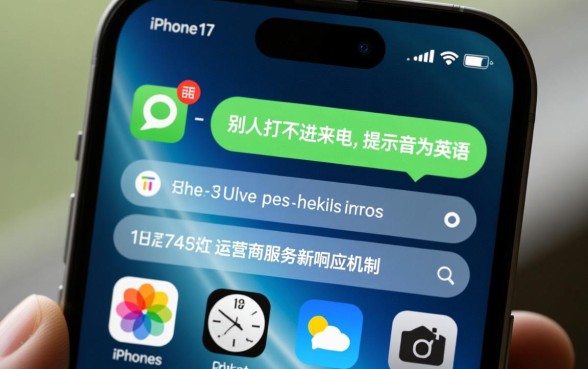 苹果13为什么别人打不进来显示英语