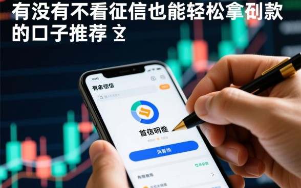 有没有不看征信也能轻松拿到款的口子推荐