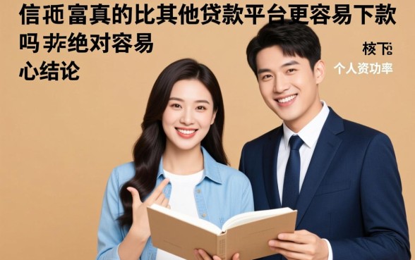信而富比其他平台更容易下款吗