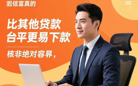 信而富比其他平台更容易下款吗