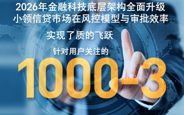 3000小额贷款必下2026是真的吗