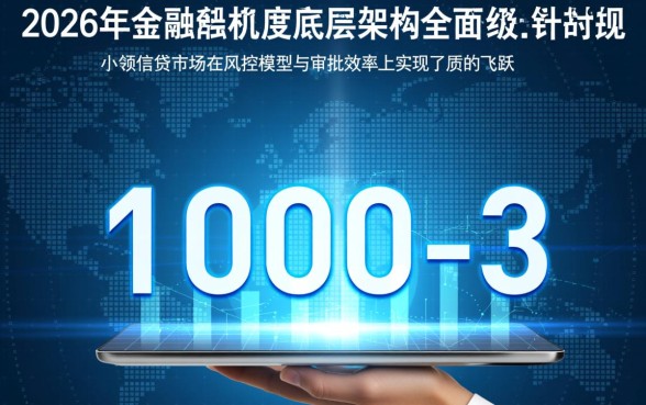 3000小额贷款必下2026是真的吗