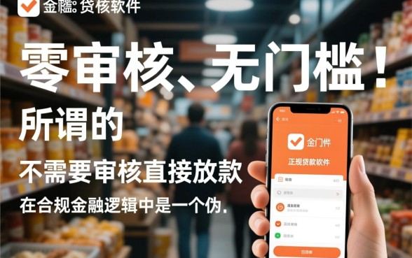 不需要审核直接放款的网贷平台有哪些软件