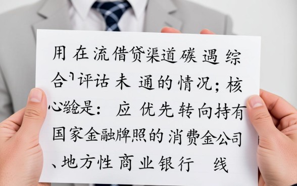 综合评估未通过哪里能借钱,有哪些额度少的平台? 综合评估未通过哪里能借钱