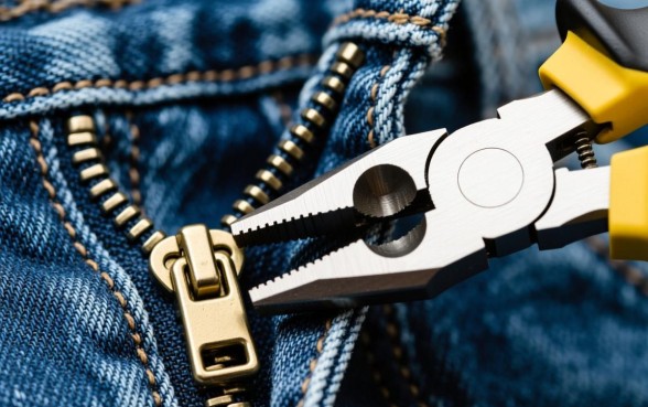 牛仔裤拉链口子是实心的吗