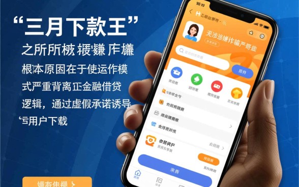 疑问重重三月下款王app为何涉嫌诈骗 疑问重重三月下款王app为何涉嫌诈骗