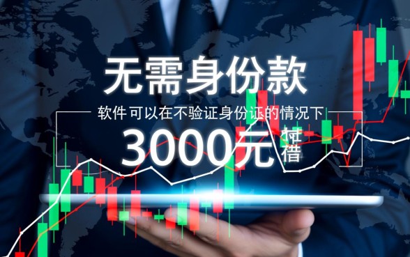 什么软件不用身份证可以借到3000元