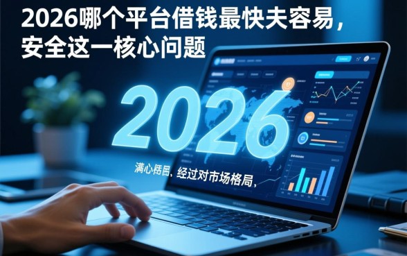 2026哪个平台借钱最快最容易