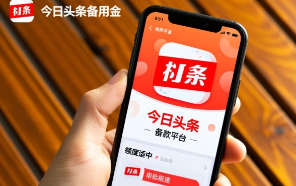 像今日头条备用金一样的借款平台有哪些