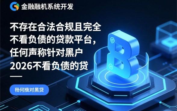 黑户2026不看负债的贷款平台有哪些,2026年黑户哪里能下款? 黑户2026不看负债的贷款平台有哪些