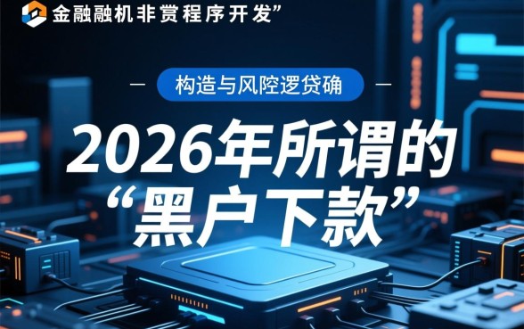 黑户下款的口子2026年还能用吗知乎