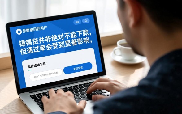 申请频繁被风控能下的口子锡锡贷能下吗