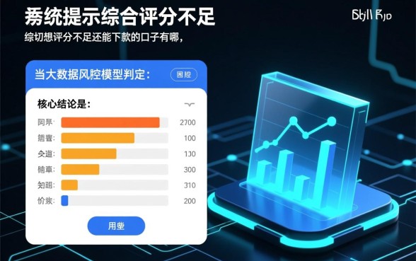 个人综合评分不足还能下款的口子有哪些