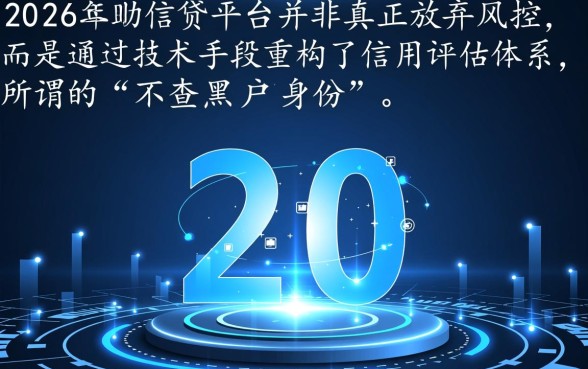 2026年下款口子为何不查黑户身份,真的不用查征信吗 2026年下款口子为何不查黑户身份