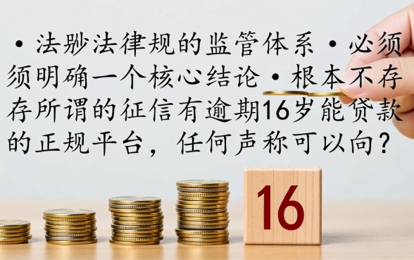 征信有逾期16岁能贷款吗