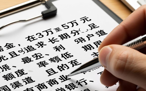 想贷款3万分期长期在哪里能贷到5万