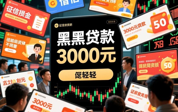 黑户贷款3000元能下款吗