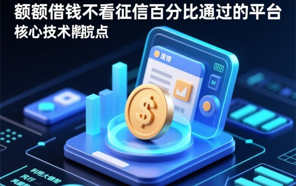 小额度借钱不看征信百分百通过,哪个平台容易下款? 小额度借钱不看征信百分百通过