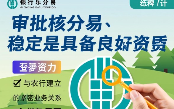 农行乐分易贷款需要什么条件才能下款