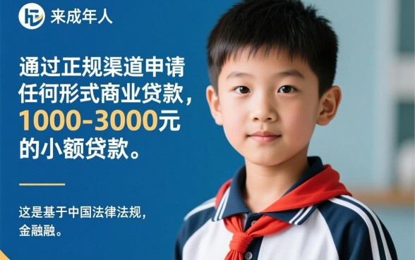 3000的小额贷款16岁能贷吗