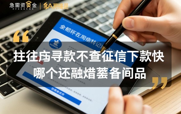 借款不查征信下款快,哪个还款时间长? 借款不查征信下款快