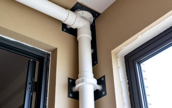 阳台上的下水管有没有检修口,具体位置在哪里? 阳台上的下水管有没有检修口