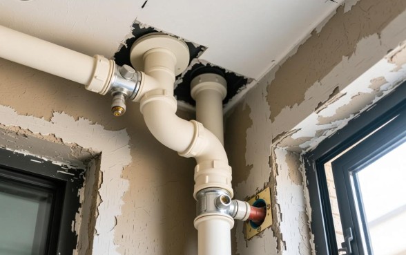 阳台上的下水管有没有检修口,具体位置在哪里? 阳台上的下水管有没有检修口