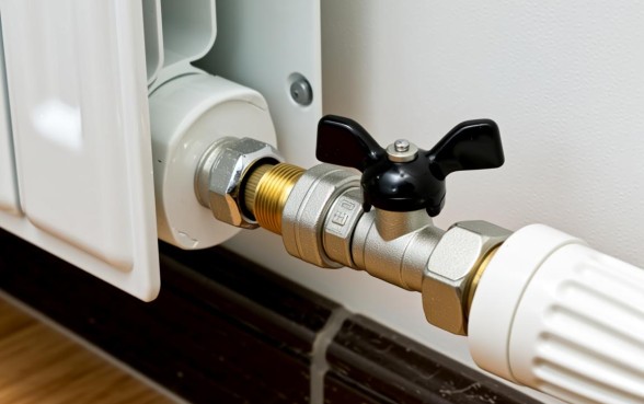 暖气片水龙头下边有几个口子怎么接