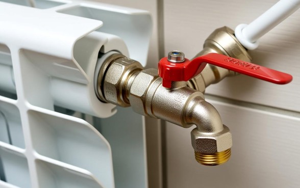 暖气片水龙头下边有几个口子怎么接