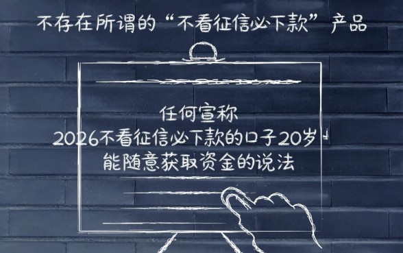2026不看征信必下款的口子20岁能借吗,哪里申请秒下款 2026不看征信必下款的口子20岁能借吗
