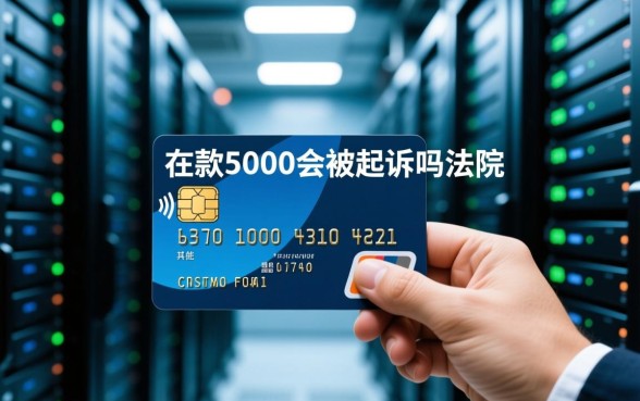 信用卡欠款5000会被起诉吗,信用卡欠款多少会被起诉 信用卡欠款5000会被起诉吗