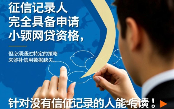 没有征信记录的人能申请小额网贷吗