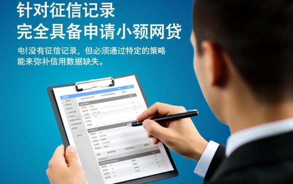 没有征信记录的人能申请小额网贷吗