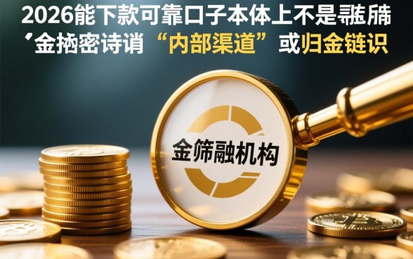 怎样找到能下款2026的可靠口子