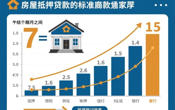 银行房屋抵押贷款需要多久才能放款,从申请到下款一般需要几天 银行房屋抵押贷款需要多久才能放款