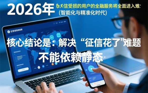 征信花了哪个平台能贷款2026年