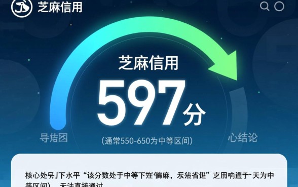 芝麻信用597可以贷哪个软件的钱,597分能下款的平台有哪些 芝麻信用597可以贷哪个软件的钱