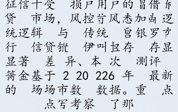 有哪些平台不看征信能下款