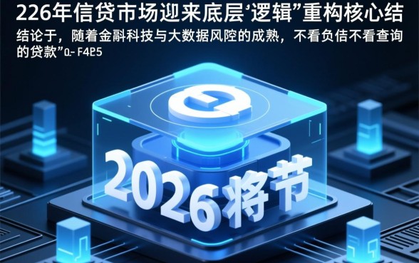 不看负债不看查询的贷款2026有哪些