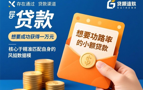 一万元的小额贷款去哪里贷必通过呢,哪个平台容易下款? 一万元的小额贷款去哪里贷必通过呢