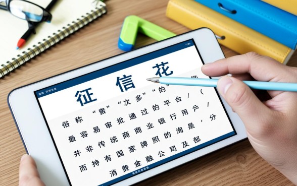 征信花哪个平台贷款最容易审批通过