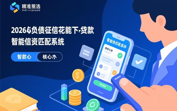 2026年负债高征信花能下的贷款