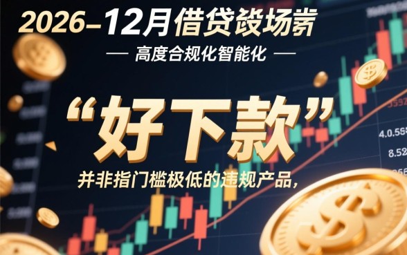 2026年12月好下款的网贷口子有哪些,哪个容易下款? 2026年12月好下款的网贷口子有哪些
